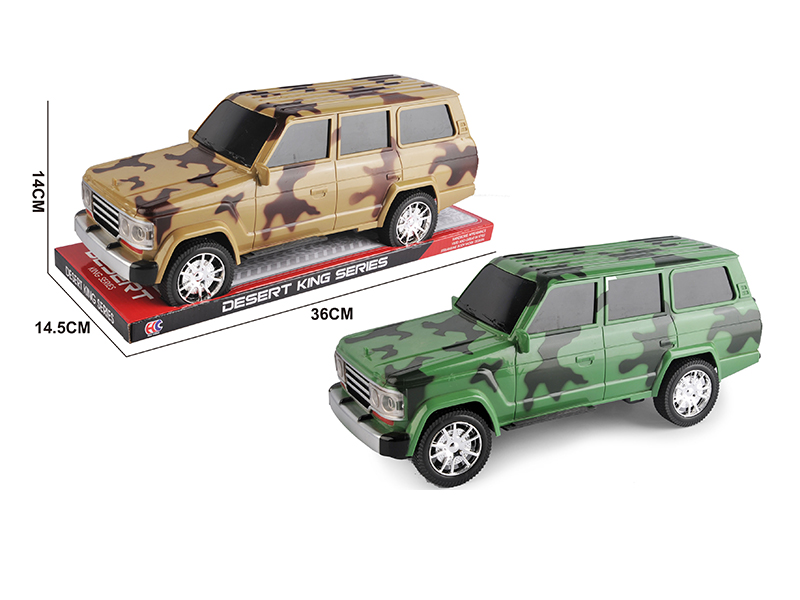 1:12 Friction Camouflage Car