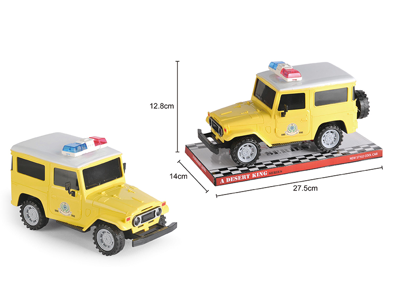 1:14 FJ40 Friction Police Car