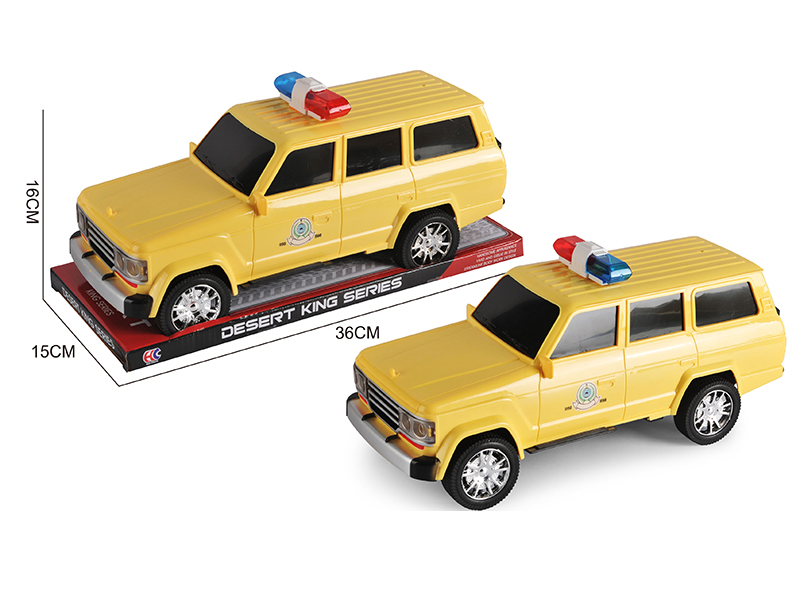 1:12 Friction Police Car