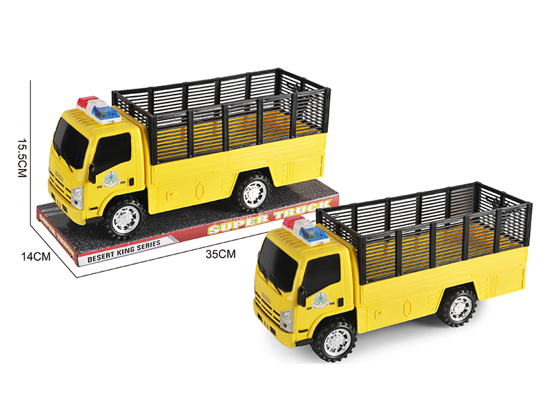 1:12 Friction Police Car