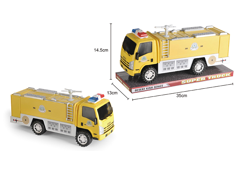1:12 Friction Fire Engine