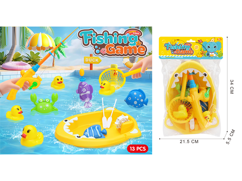 13PCS Fishing Toy