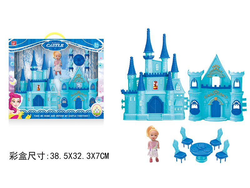 Castle + Doll + Furniture