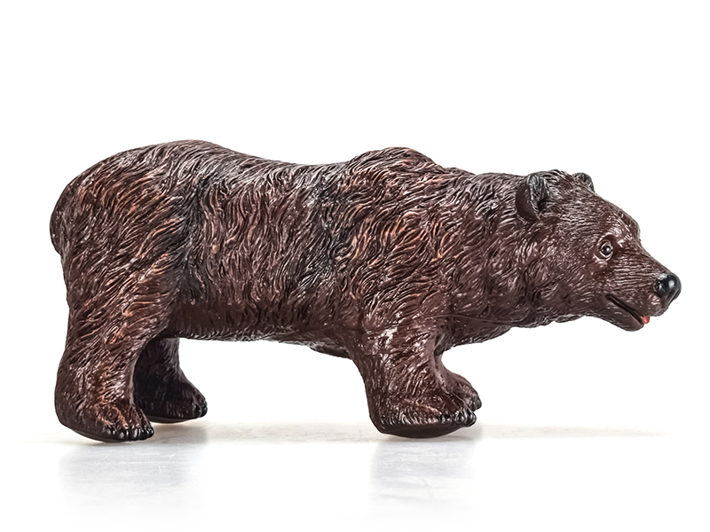 Vinyl Stuffed Animal Model - Brown Bear