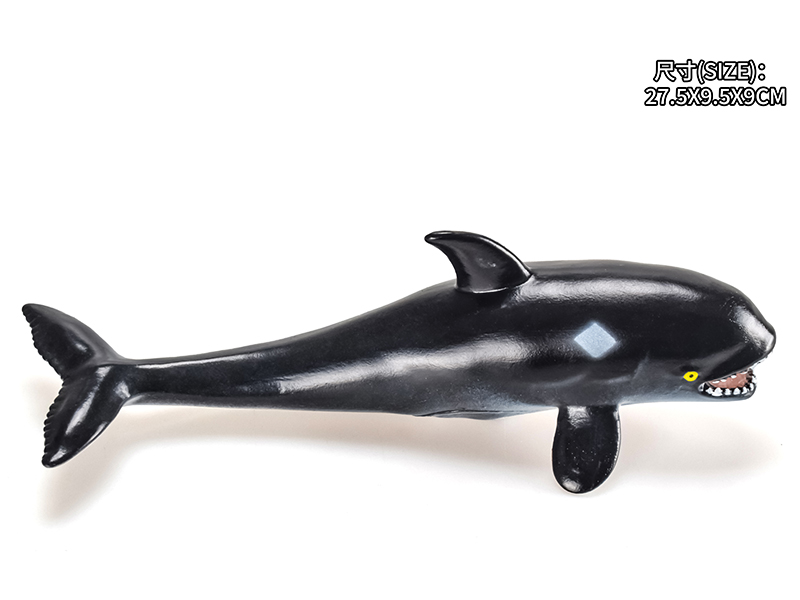 Vinyl Stuffed Sea Animal Model - Killer Whale