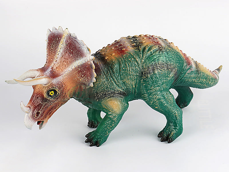 Vinyl Dinosaur Model With IC(Large Size Triceratops)