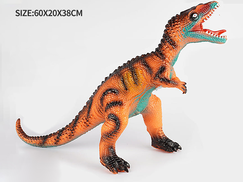 Vinyl Dinosaur Model With IC(Extra Large Size Velociraptor)