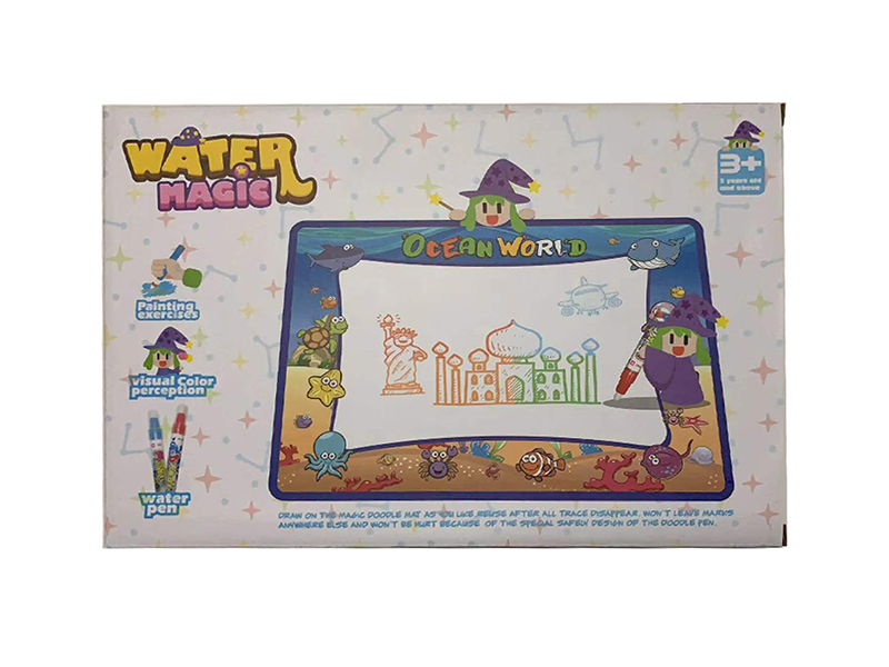 Gradient Bottom Water Canvas