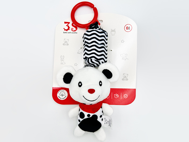 Black And White Baby Crib Stroller Hanging Toy