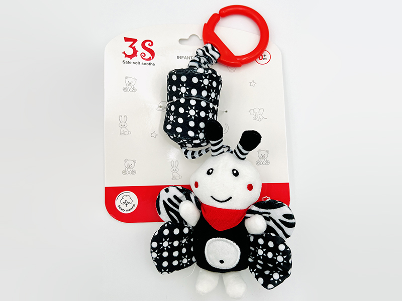 Black And White Baby Crib Stroller Hanging Toy