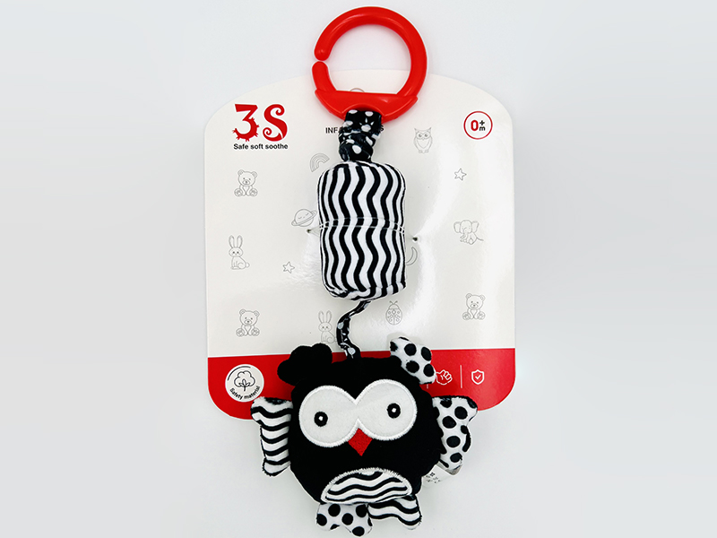 Black And White Baby Crib Stroller Hanging Toy