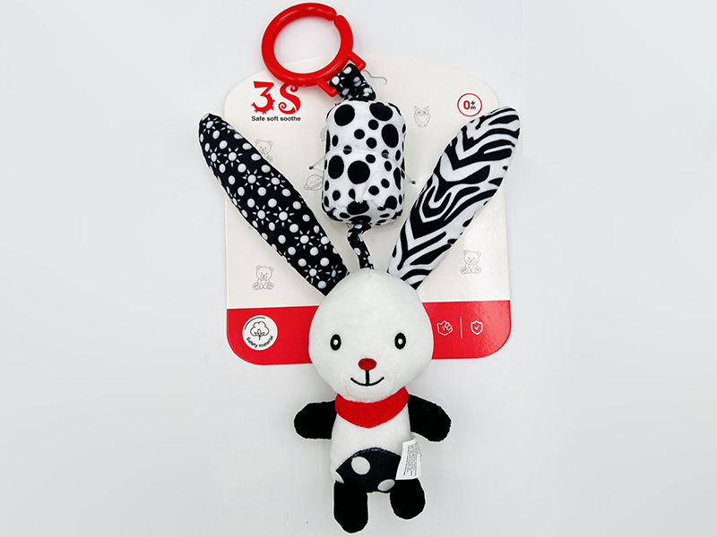 Black And White Baby Crib Stroller Hanging Toy