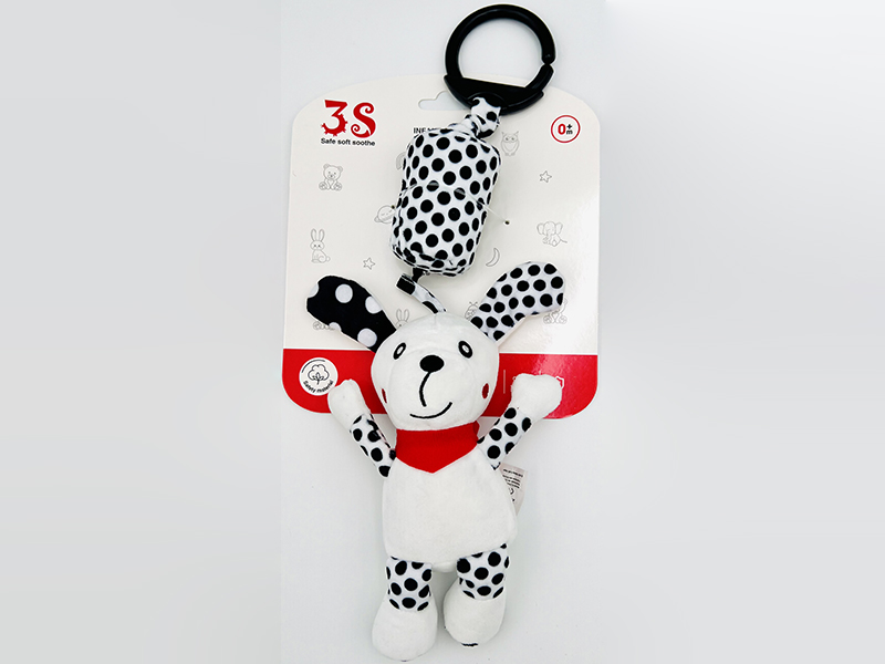 Black And White Baby Crib Stroller Hanging Toy
