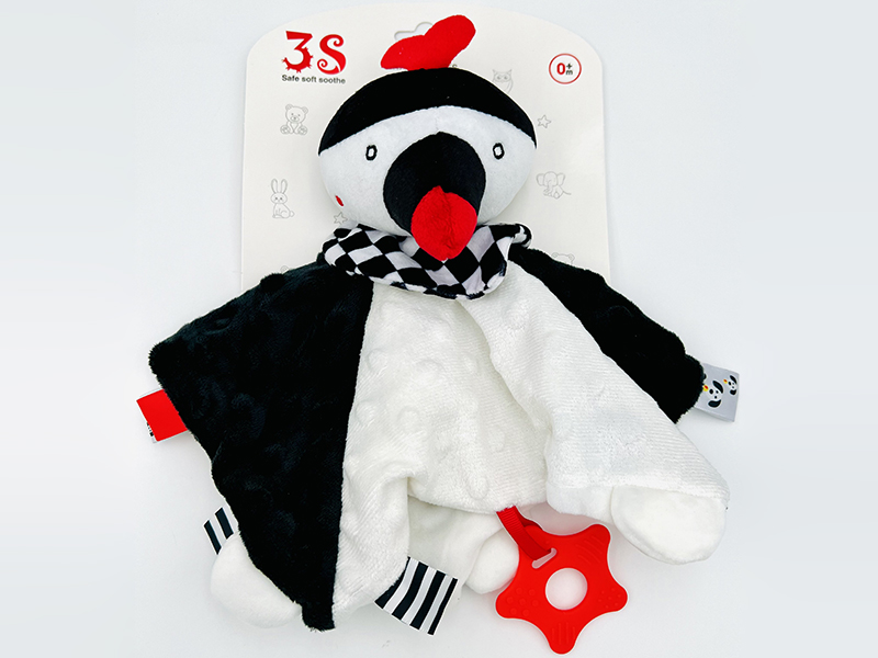 Black And White Series Baby Soothe Towel