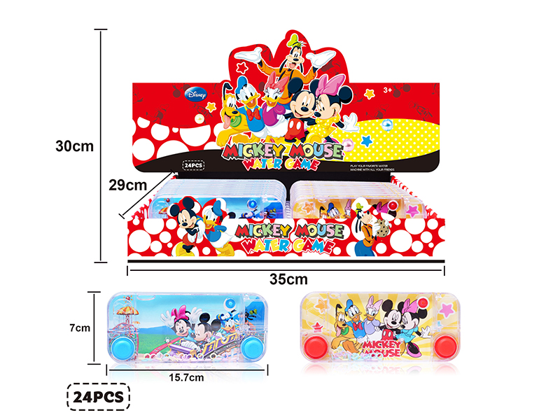 Disney Mickey Theme Water Game Toy(Candy Toy)24pcs