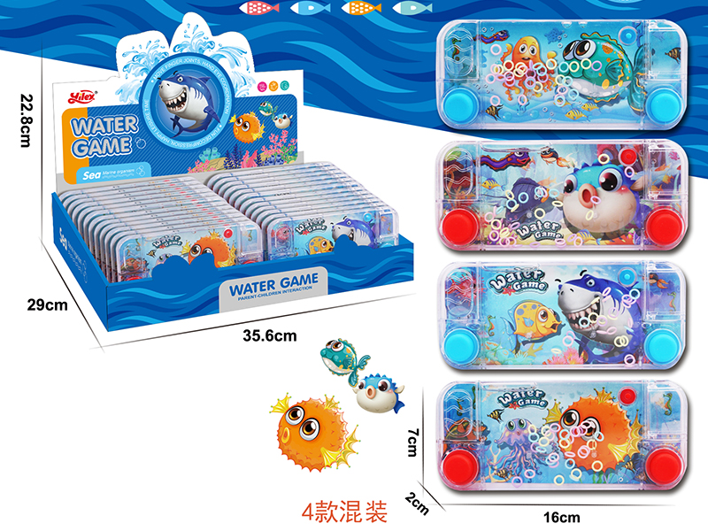 Sea World Theme Water Game Toy(Candy Toy)24pcs