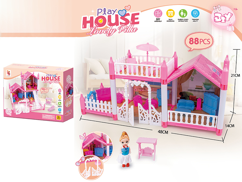 DIY Lovely Villa 88pcs