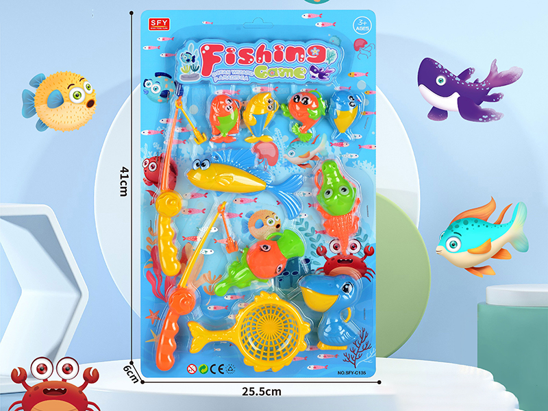 Water Toys Fishing Game 11PCS
