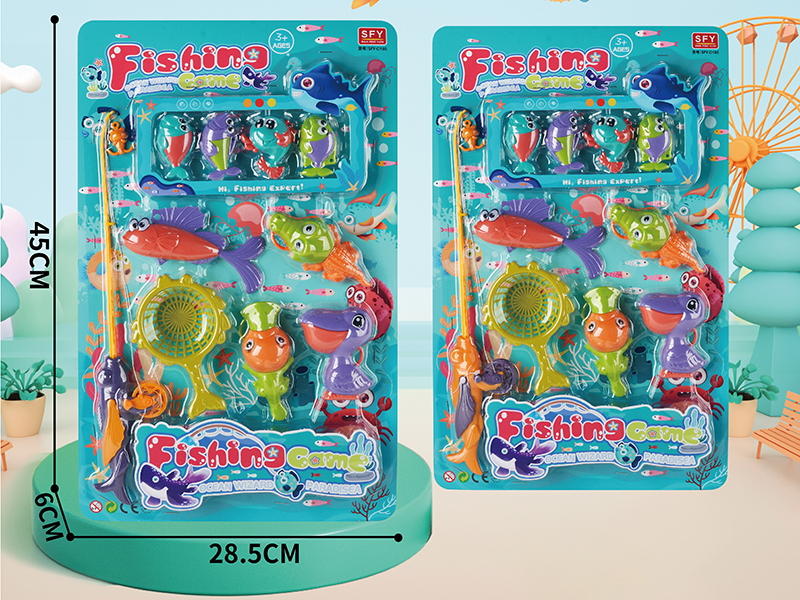 Water Toys Fishing Game 10pcs