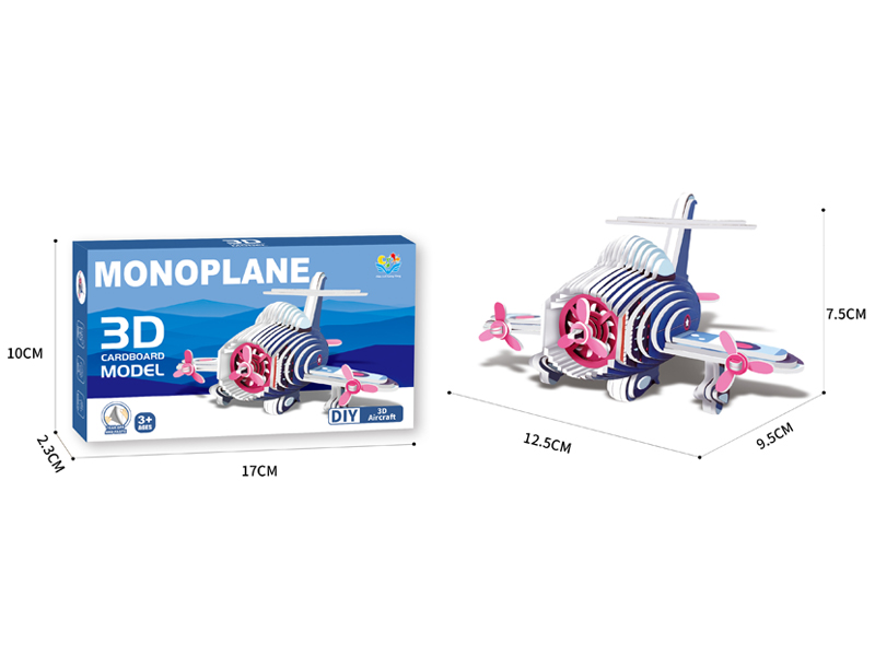 3D Airplane Puzzle Toy