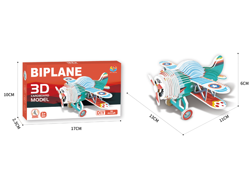 3D Airplane Puzzle Toy