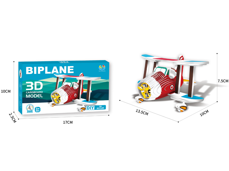 3D Airplane Puzzle Toy