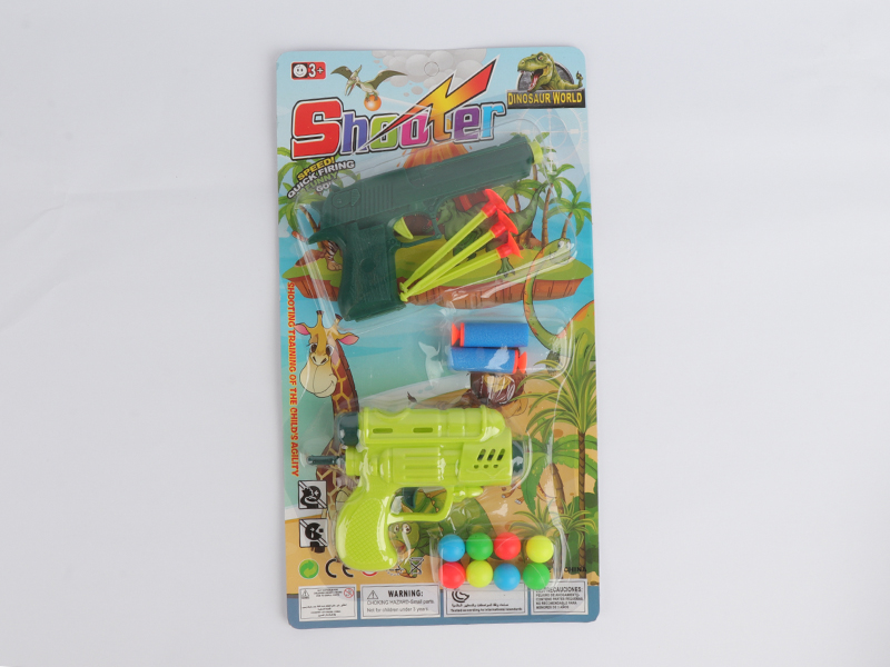 Ping-Pong Bal Gun Needle Gun Set