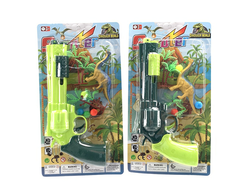 Soft Bullet Gun Dinosaur Set