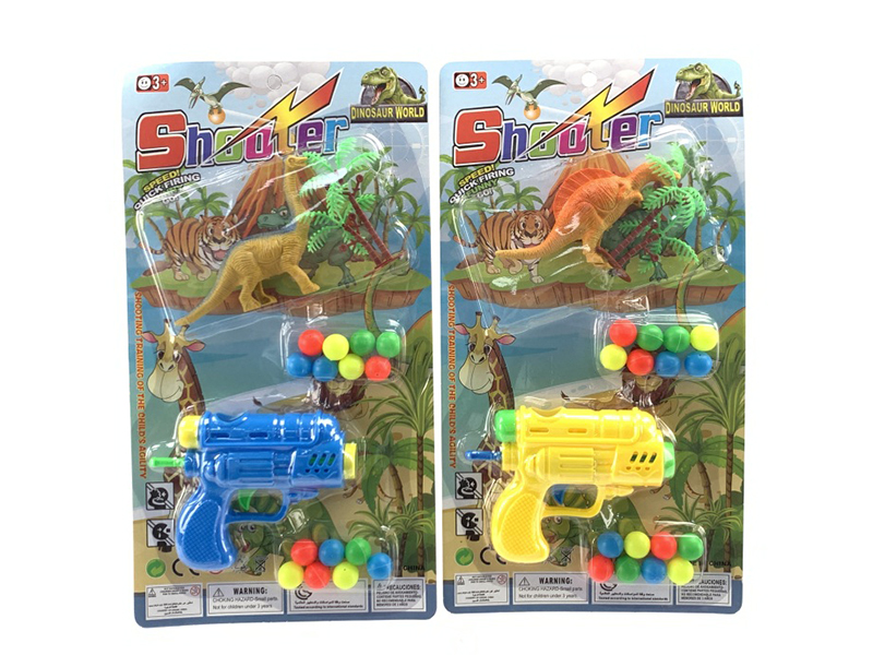 Ping-Pong Ball & Needle Gun Set