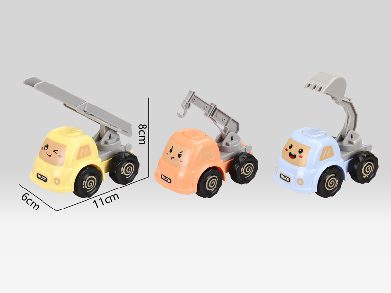 Friction Cartoon Engineering Vehicle