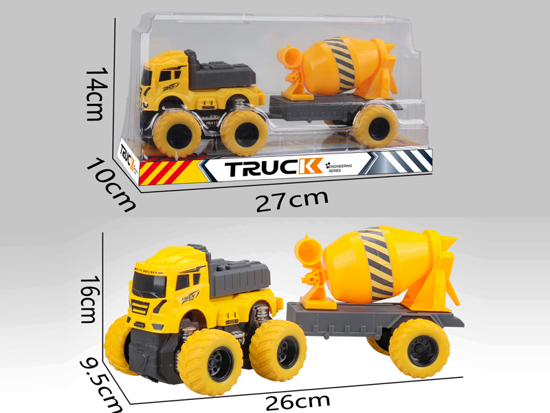 Friction Tractor Engineering Mixer Truck