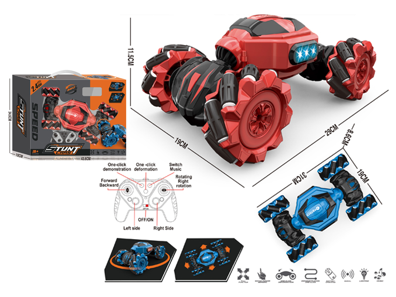R/C Twist Sideshift Stunt Vehicle
