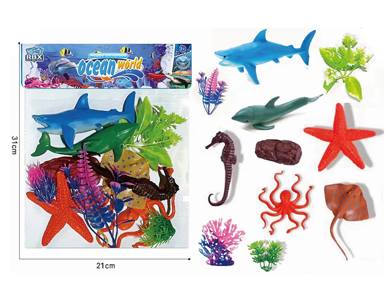 Sea Animals Set  11pcs