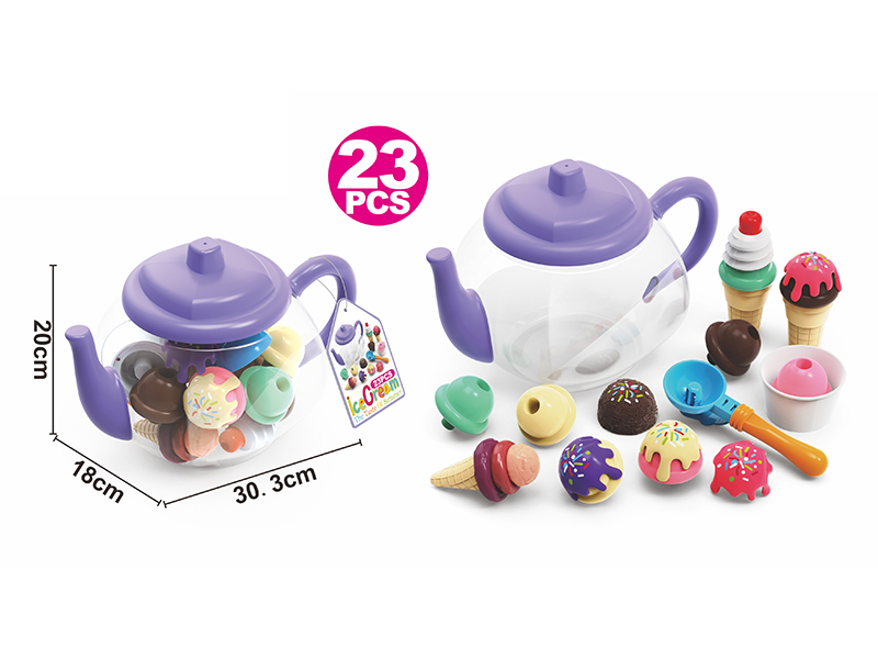 23PCS Ice Cream Pot Set