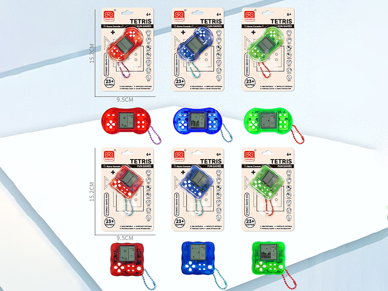 Mini Obling/Sponge Shaped Tetris Game Console