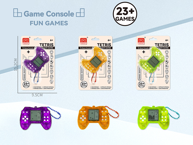 Mini Gamepad Tetris Game Console