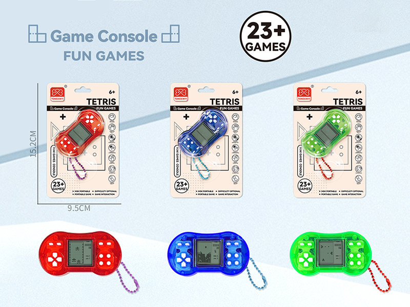 Mini Obling Tetris Game Console