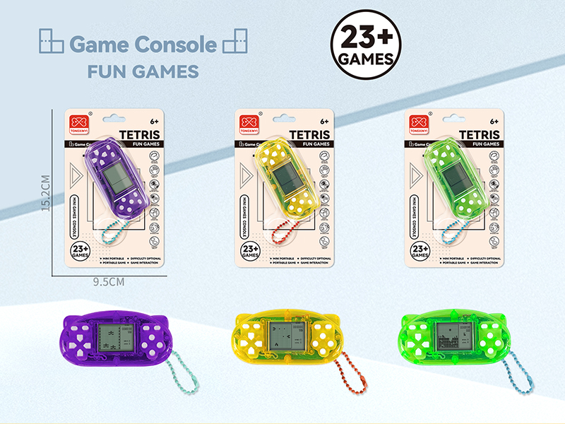 Cat Ear Mini Tetris Game Console