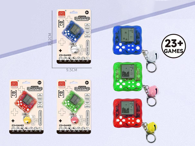 Mini Sponge Shaped Tetris Game Console