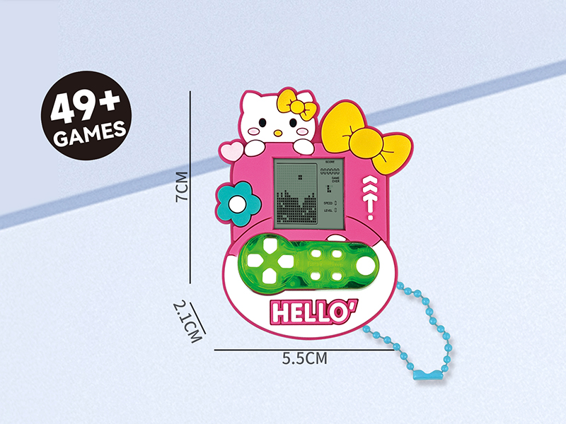 Cat Mini Tetris Game Console(Bead Chain)