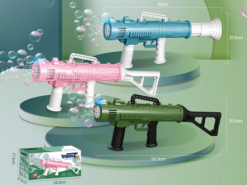 10 Holes Electric Bubble Gun