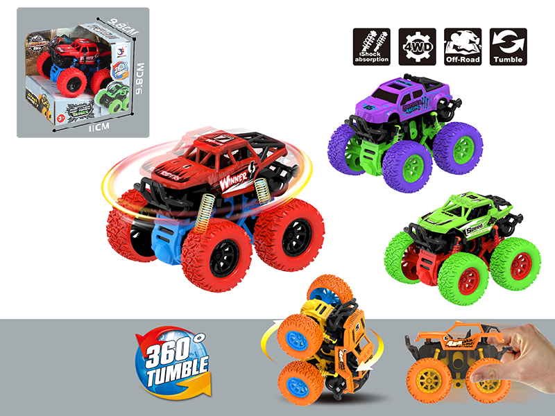 4WD Friction Stunt Car