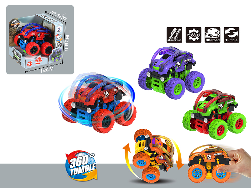 4WD Friction Stunt Car