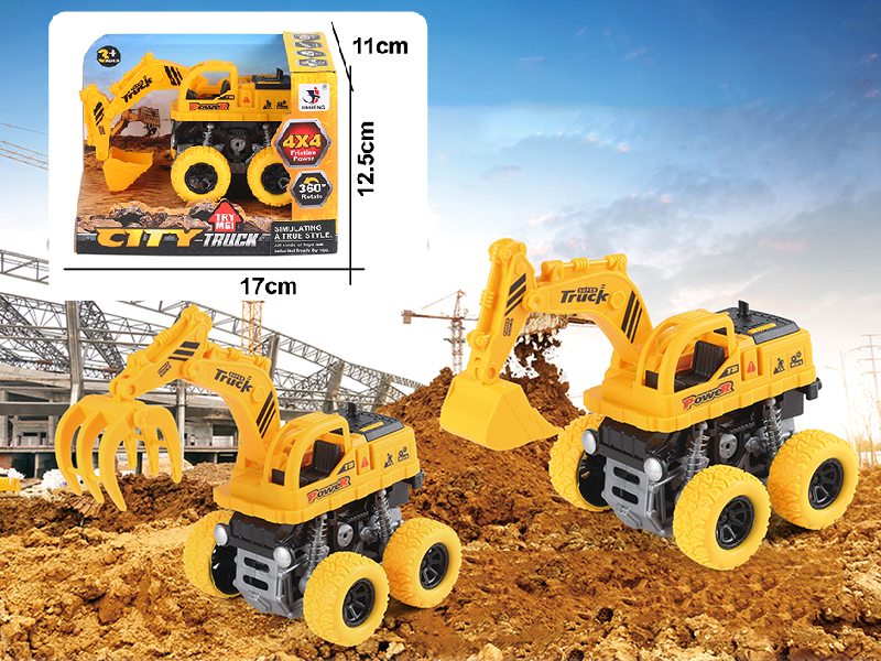 Friction Stunt  Engineering Truck