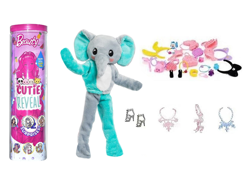 11.5-Inch 12 Joint Solid Rainbow Monkey Doll