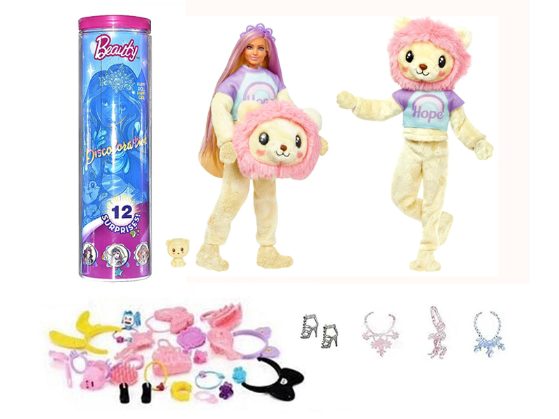 11.5-Inch 12 Joint Solid Body Teddy Bear Doll