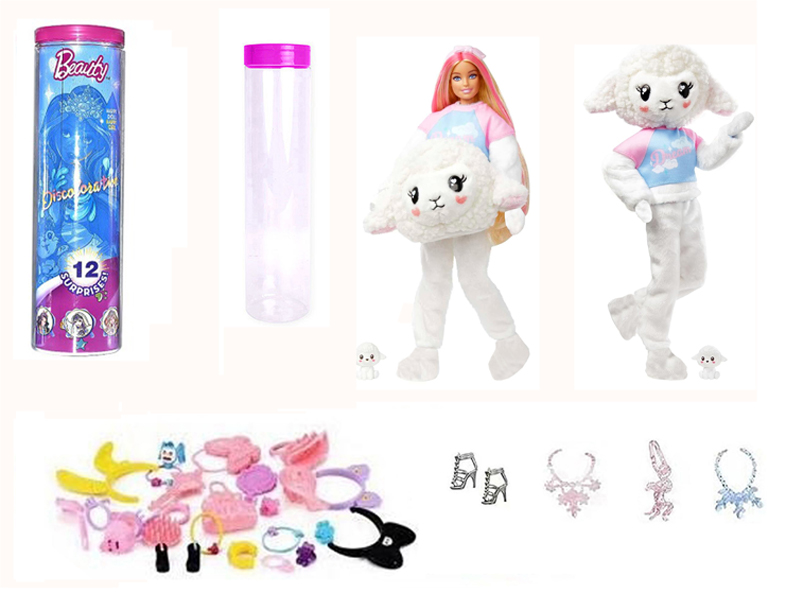 11.5-Inch 12 Joint Solid Body Teddy Bear Doll