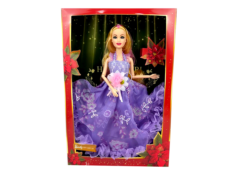 11.5-Inch Solid 9-Joint Wedding Dress Doll Series