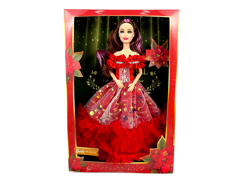 11.5-Inch Solid 9-Joint Wedding Dress Doll Series