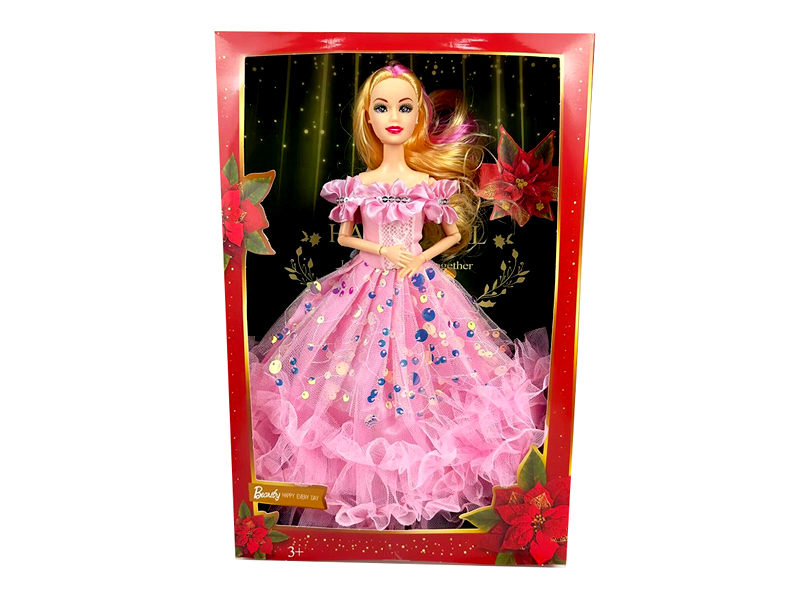 11.5-Inch Solid 9-Joint Wedding Dress Doll Series